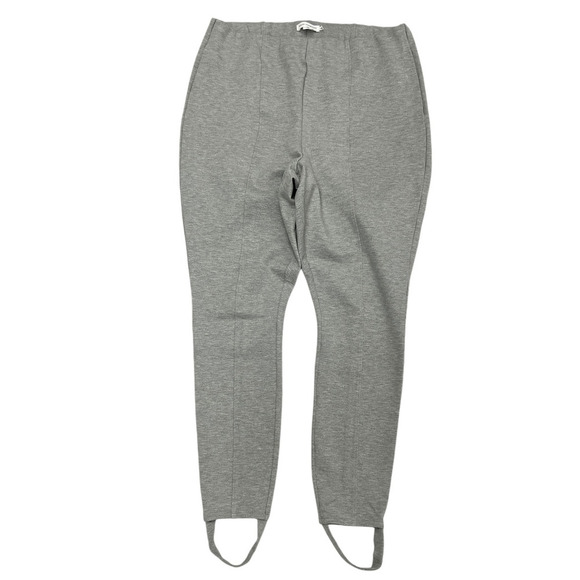 Good American Ponte Stirrup Legging in Heather Grey001 size 2XL - Picture 2 of 7